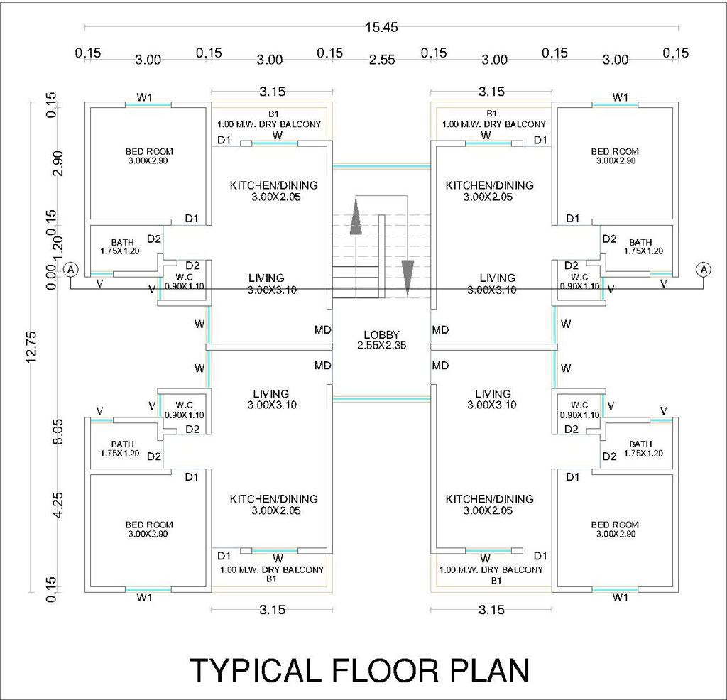 Typical Floor Plan 1
